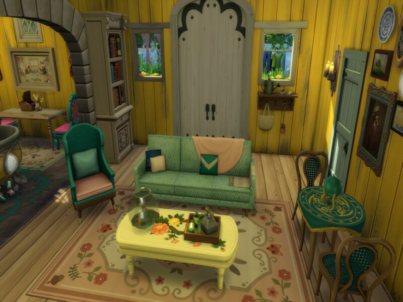 sims 4 cc cottage the fortune teller by susancho93 4