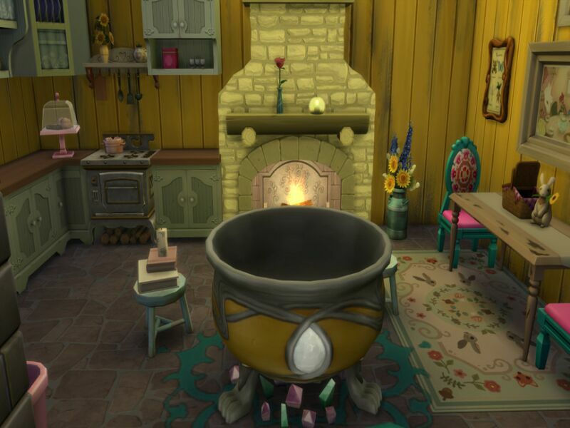 sims 4 cc cottage the fortune teller by susancho93 6