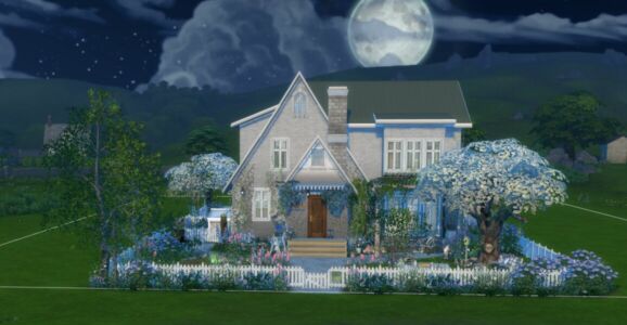 Country Dreams Cottage Sims 4 CC