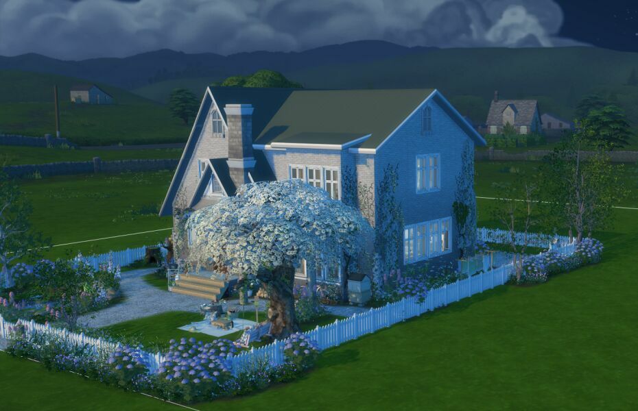 sims 4 cc country dreams cottage 2