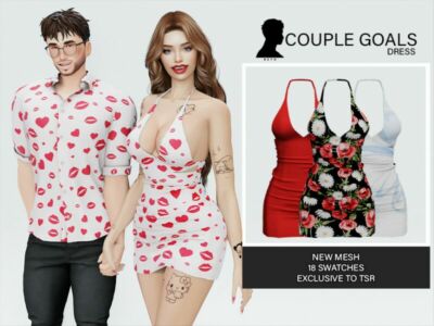 Couple Goals (Dress) Sims 4 CC