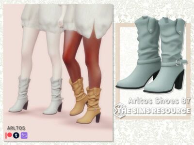 Cowboy Boots / 87 By Arltos Sims 4 CC