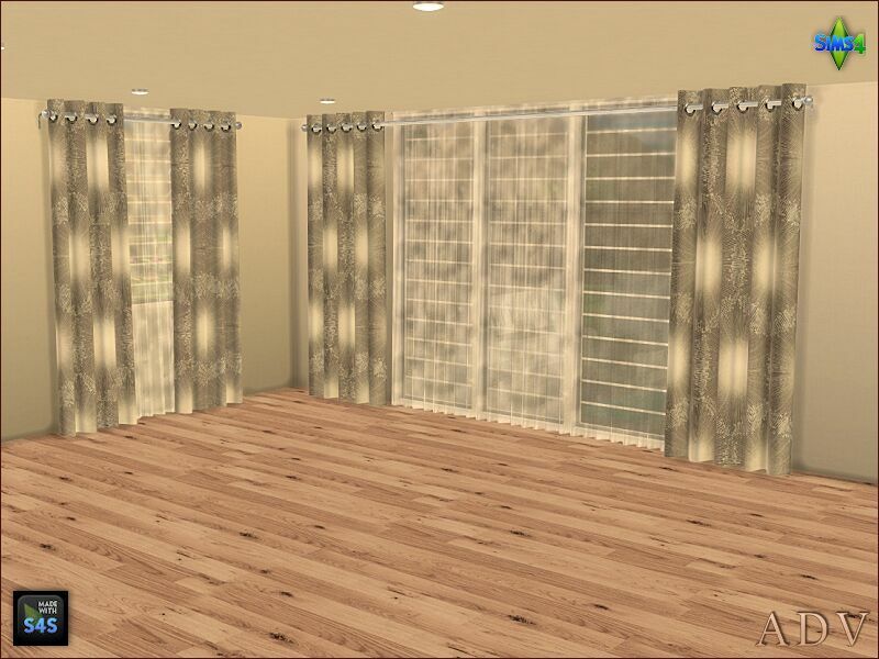 sims 4 cc curtains 4