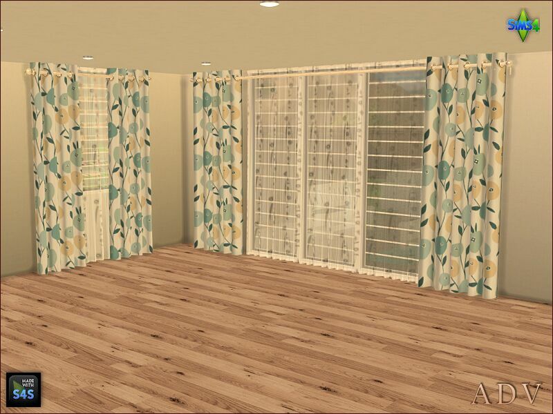 sims 4 cc curtains 5