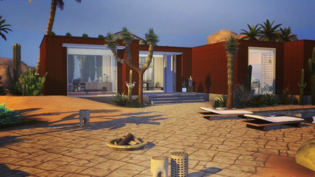 Desert Hideout By Marywho Sims 4 CC