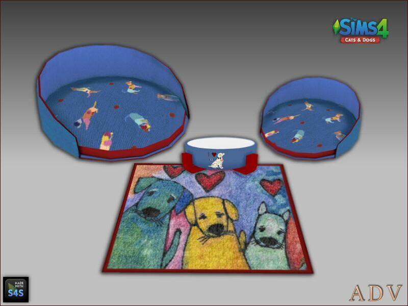 sims 4 cc dog accessories 11