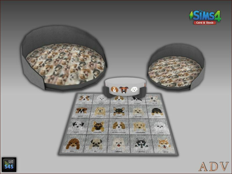 sims 4 cc dog accessories 9