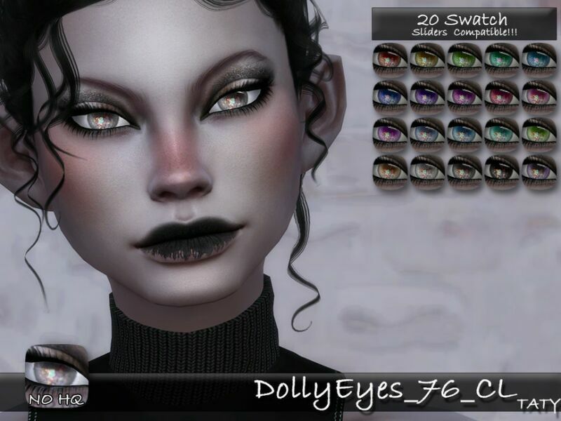 Dollyeyes_76_Cl By Tatygagg Sims 4 CC