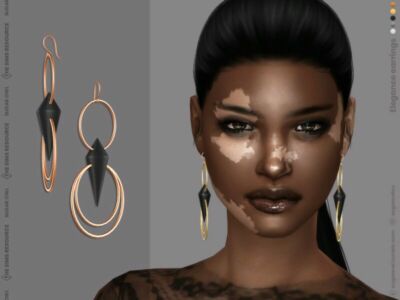 Elegance Earrings Sims 4 CC