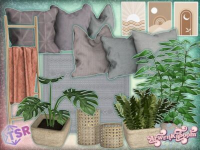 Elna Deco By Arwenkaboom Sims 4 CC