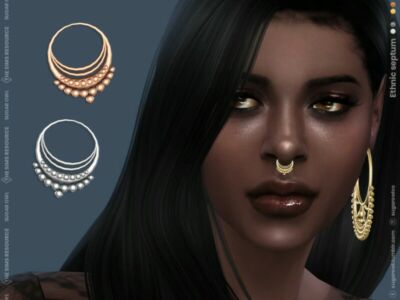 Ethnic Septum Sims 4 CC