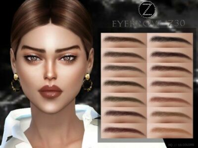 Eyebrow Z30 By Zenx Sims 4 CC