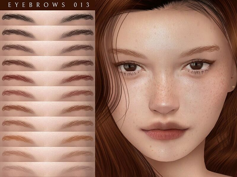 Eyebrows 013 By Lutessasims Sims 4 CC