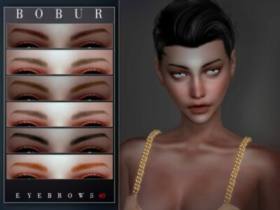 Eyebrows 40 By Bobur3 Sims 4 CC