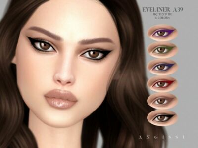 Eyeliner A39 By Angissi Sims 4 CC