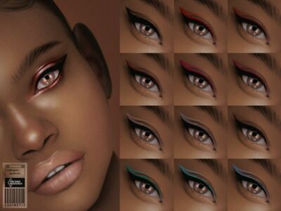 Eyeliner | N48 By Cosimetic Sims 4 CC