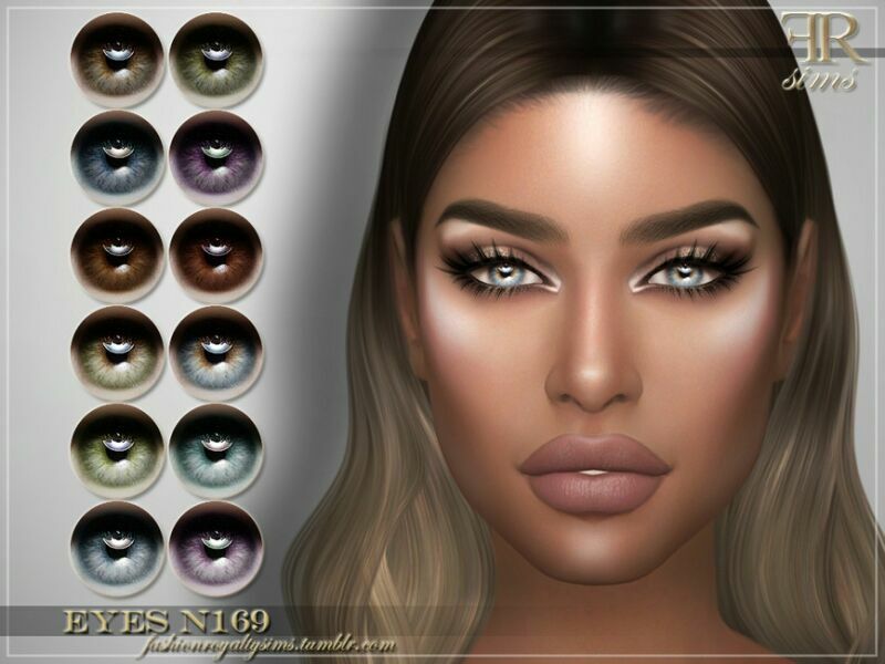 Eyes N169 By Fashionroyaltysims Sims 4 CC