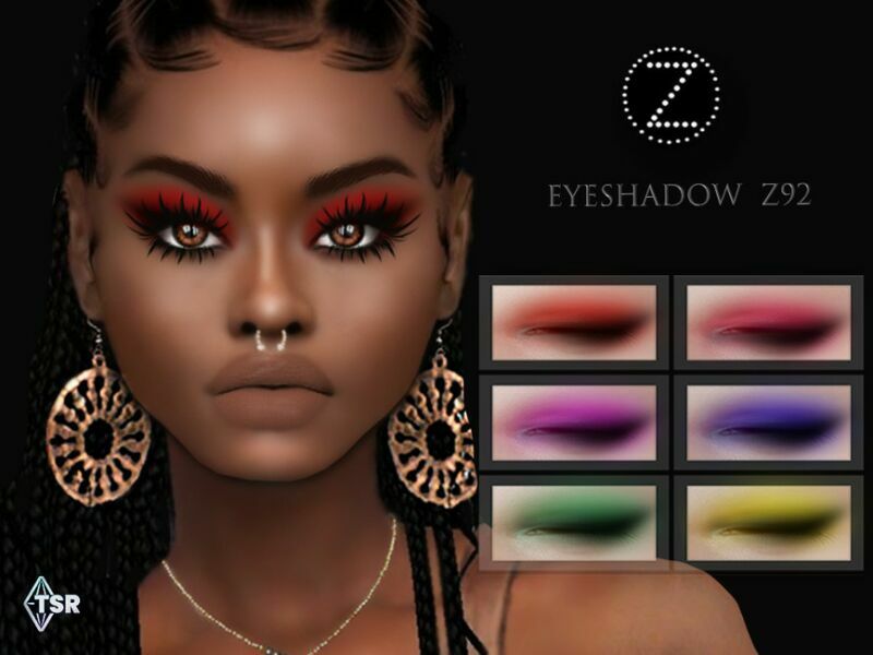 Eyeshadow Z92 By Zenx Sims 4 CC