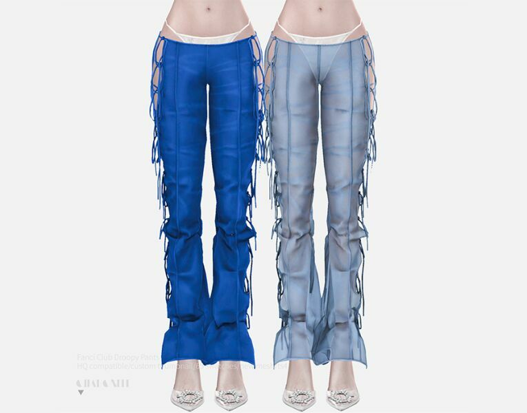 Fanci Club Droopy Pants By Charonlee Sims 4 CC