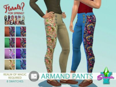 Ffsg Armand Slacks By Simmiev Sims 4 CC