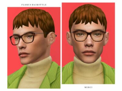 Florus Hairstyle By ‘-Merci- Sims 4 CC