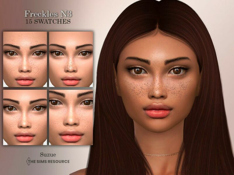 Freckles N3 By Suzue Sims 4 CC