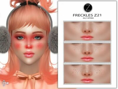 Freckles Z21 By Zenx Sims 4 CC