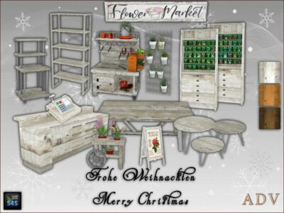 Furnishing For Shops Sims 4 CC