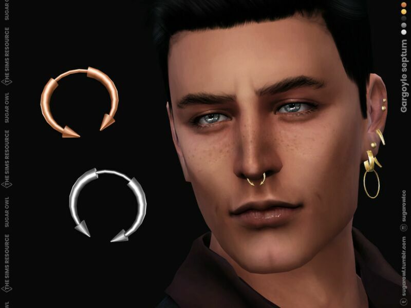 Gargoyle Septum Sims 4 CC