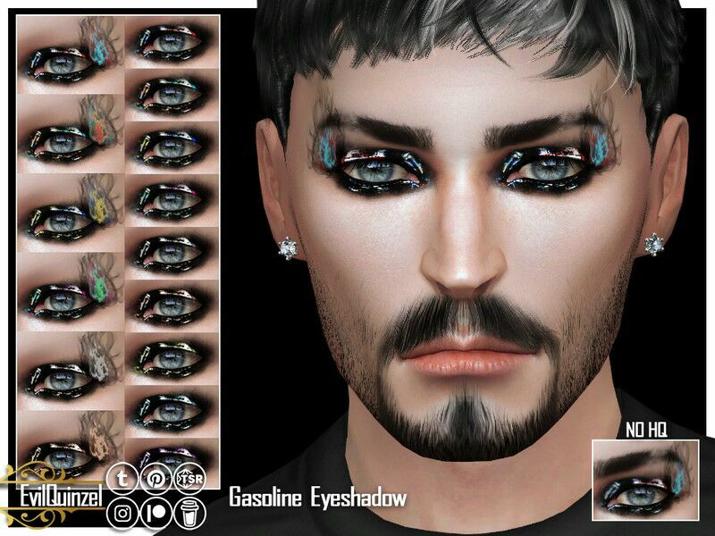 Gasoline Eyeshadow Sims 4 CC