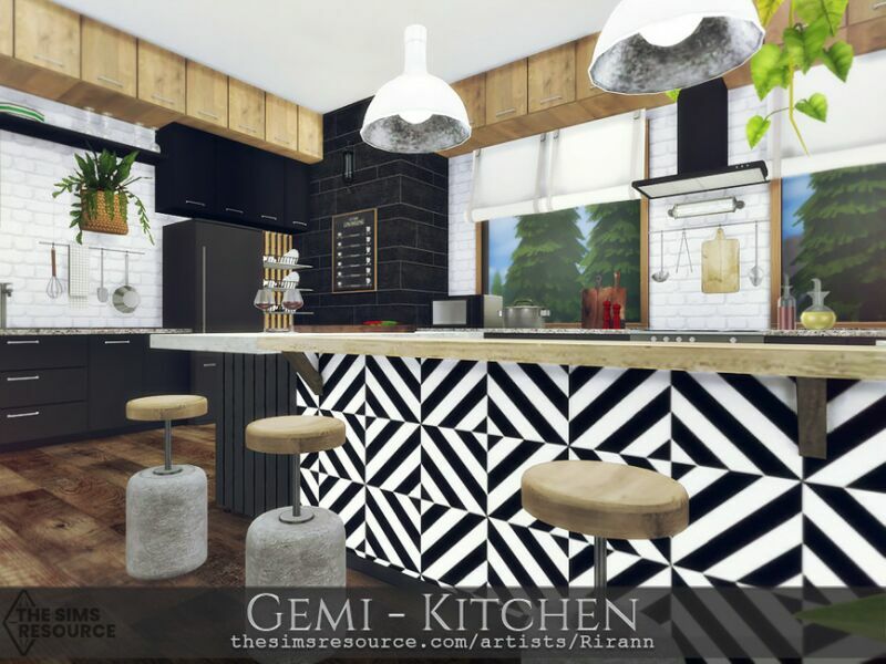 sims 4 cc gemi kitchen tsr cc only by rirann 4