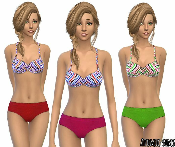 Glamsim Victoria Secret Underwear Conversion By Atomic-Sims Sims 4 CC