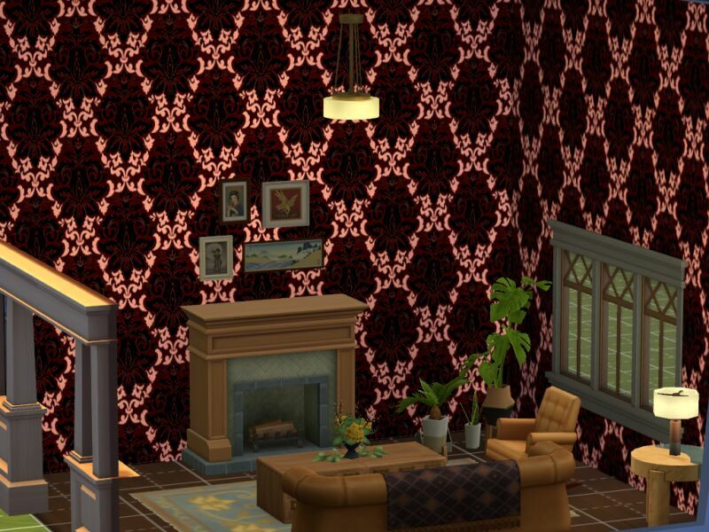 sims 4 cc gloomy wallpaper 2 3