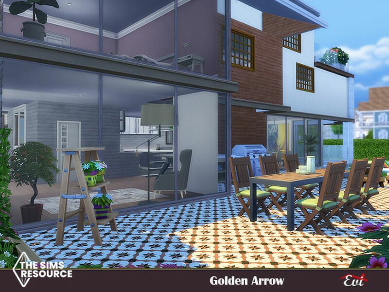 sims 4 cc golden arrow tsr only cc by evi 3