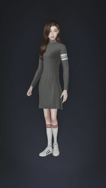 sims 4 cc gospheres golf dress 2