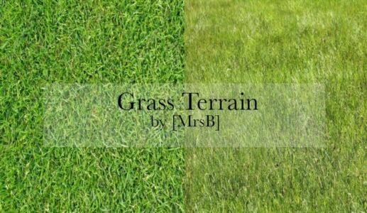 Grass-Terrain| 2 Swatches By Mrsbarbiex3 Sims 4 CC