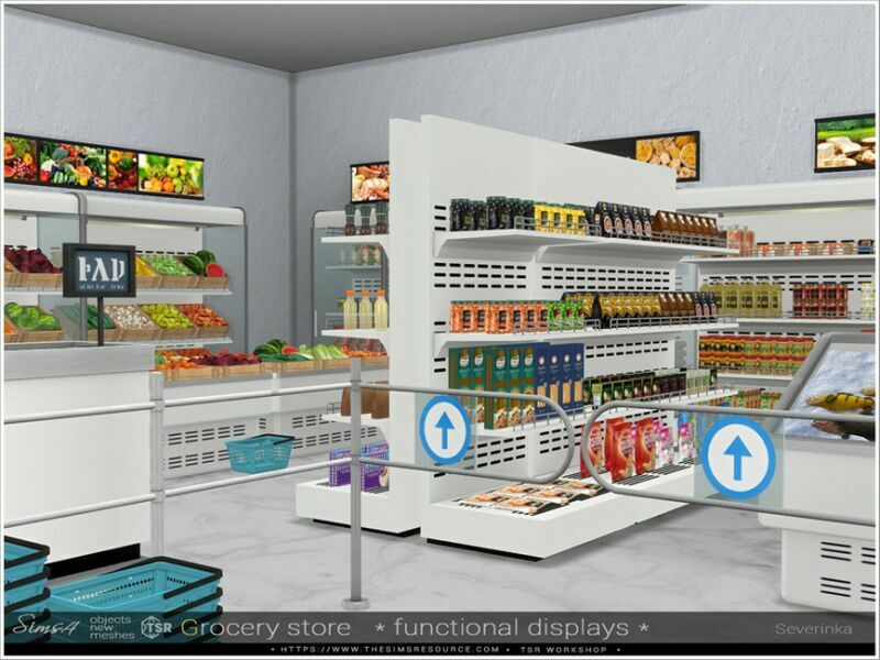 sims 4 cc grocery store pt i by severinka 2