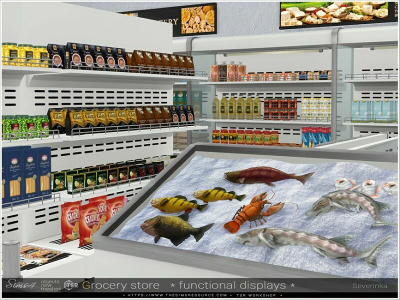 sims 4 cc grocery store pt i by severinka 3