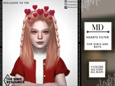 Hearts Filter Child By Mydarling20 Sims 4 CC