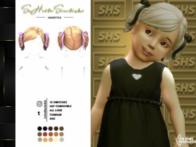 Heather Hairstyle (Toddler) By Sehablasimlish Sims 4 CC