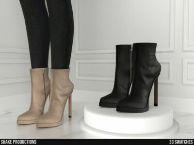 High Heel Boots – S102308 Sims 4 CC