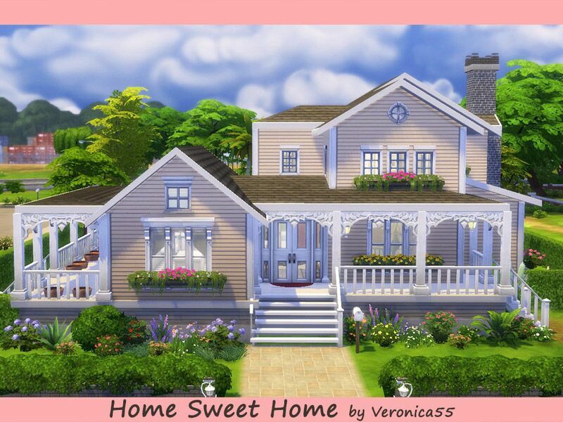 Home Sweet Home By Veronica55 Sims 4 CC