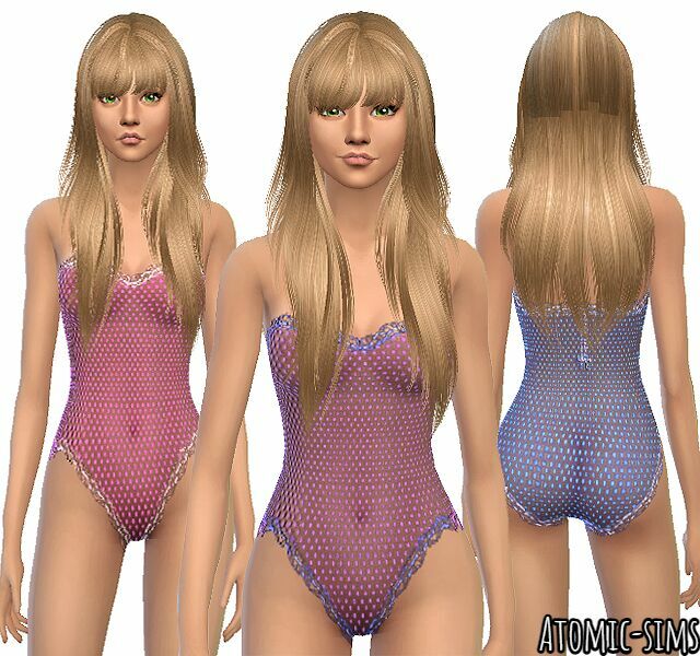 Ibayasims Mesh Body Conversion / Re-Upload By Atomic-Sims Sims 4 CC