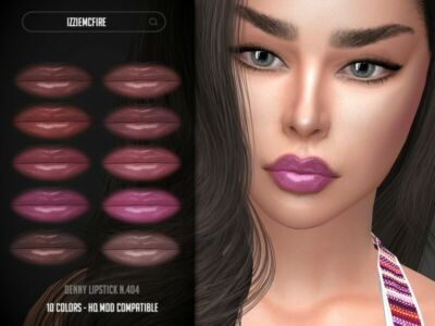 IMF Denny Lipstick N.404 By Izziemcfire Sims 4 CC