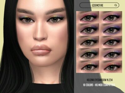 IMF Helena Eyeshadow N.234 By Izziemcfire Sims 4 CC