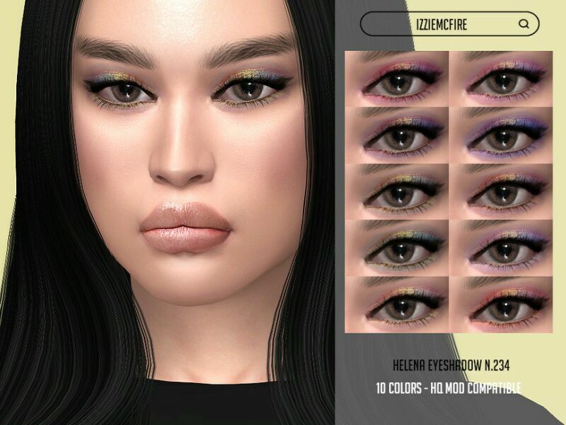 IMF Helena Eyeshadow N.234 By Izziemcfire Sims 4 CC