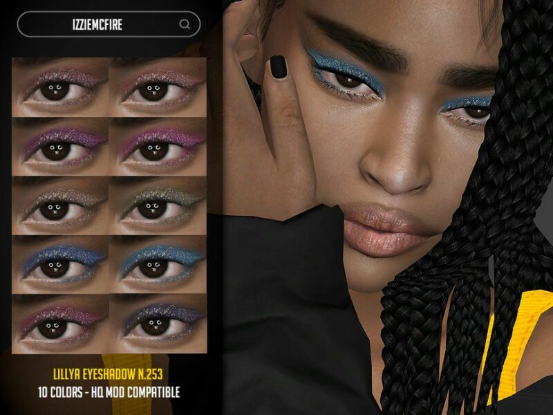 IMF Lillya Eyeshadow N.253 By Izziemcfire Sims 4 CC