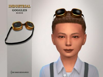 Industrial Goggles Child By Suzue Sims 4 CC