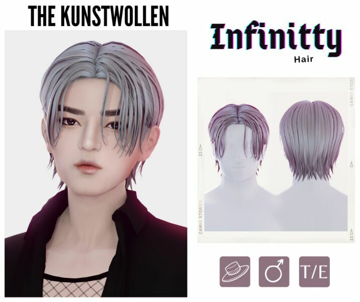 Infinity Hair Sims 4 CC