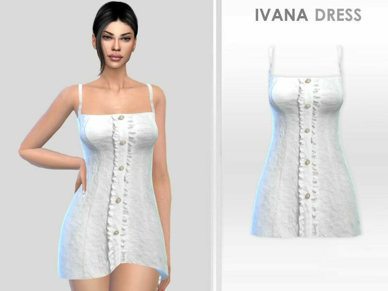 Ivana Dress Sims 4 CC